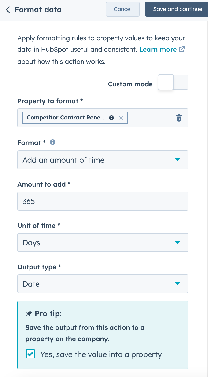 How to Create an Auto-Updating Date Property in HubSpot